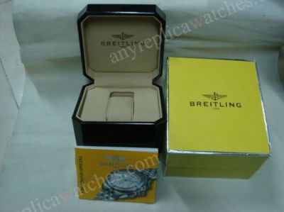 Replica Breitling Box Set / Black Polished Watch Case